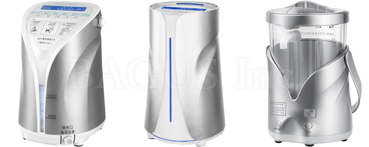 医療機関用水素吸入器の購入｜水素生成器の製品一覧｜正規取次店 BAGUS