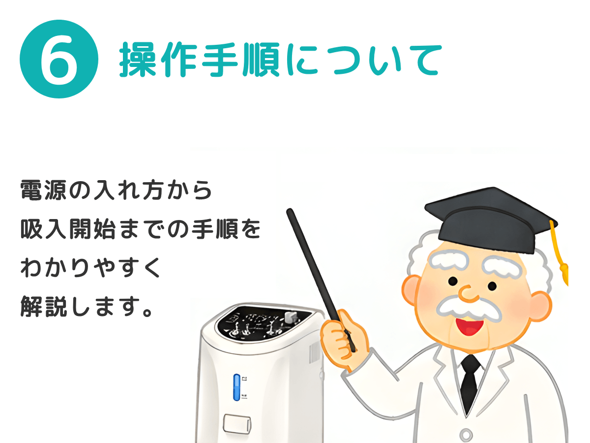 操作手順について