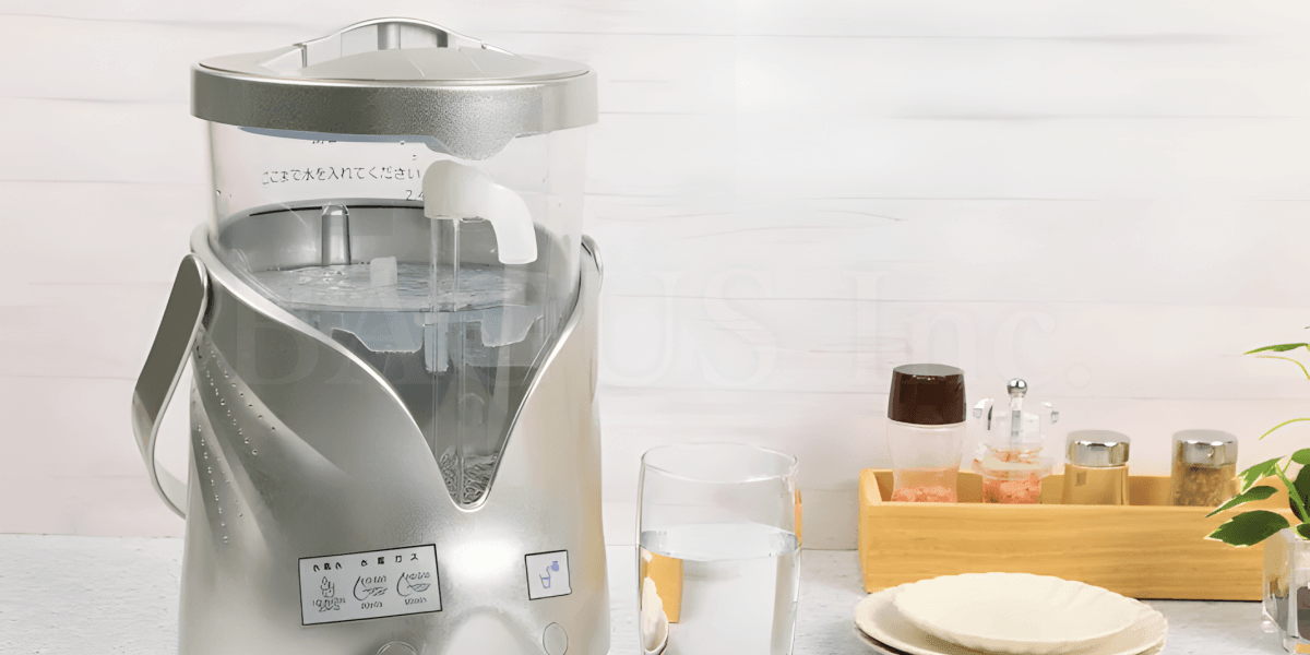 日常使いに配慮された使いやすい水素生成器