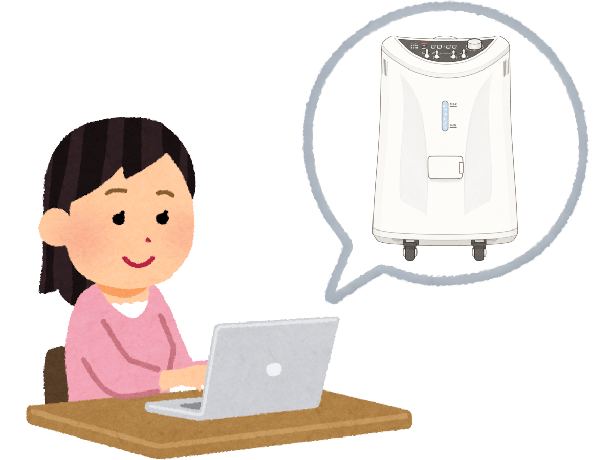 医療機関用水素吸入器のサイトマップ