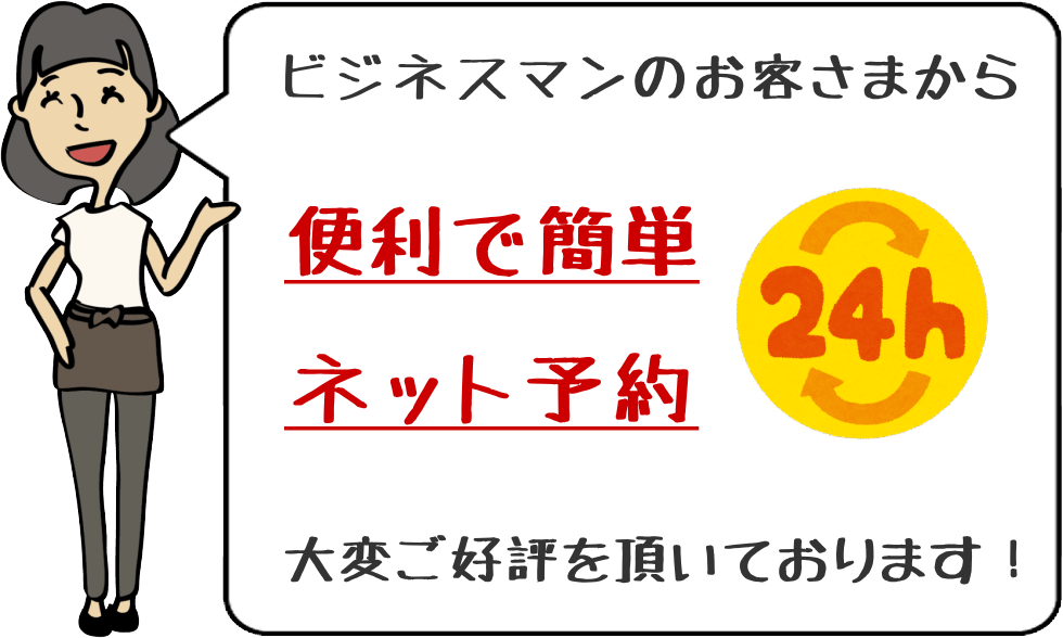 予約制度についての回答